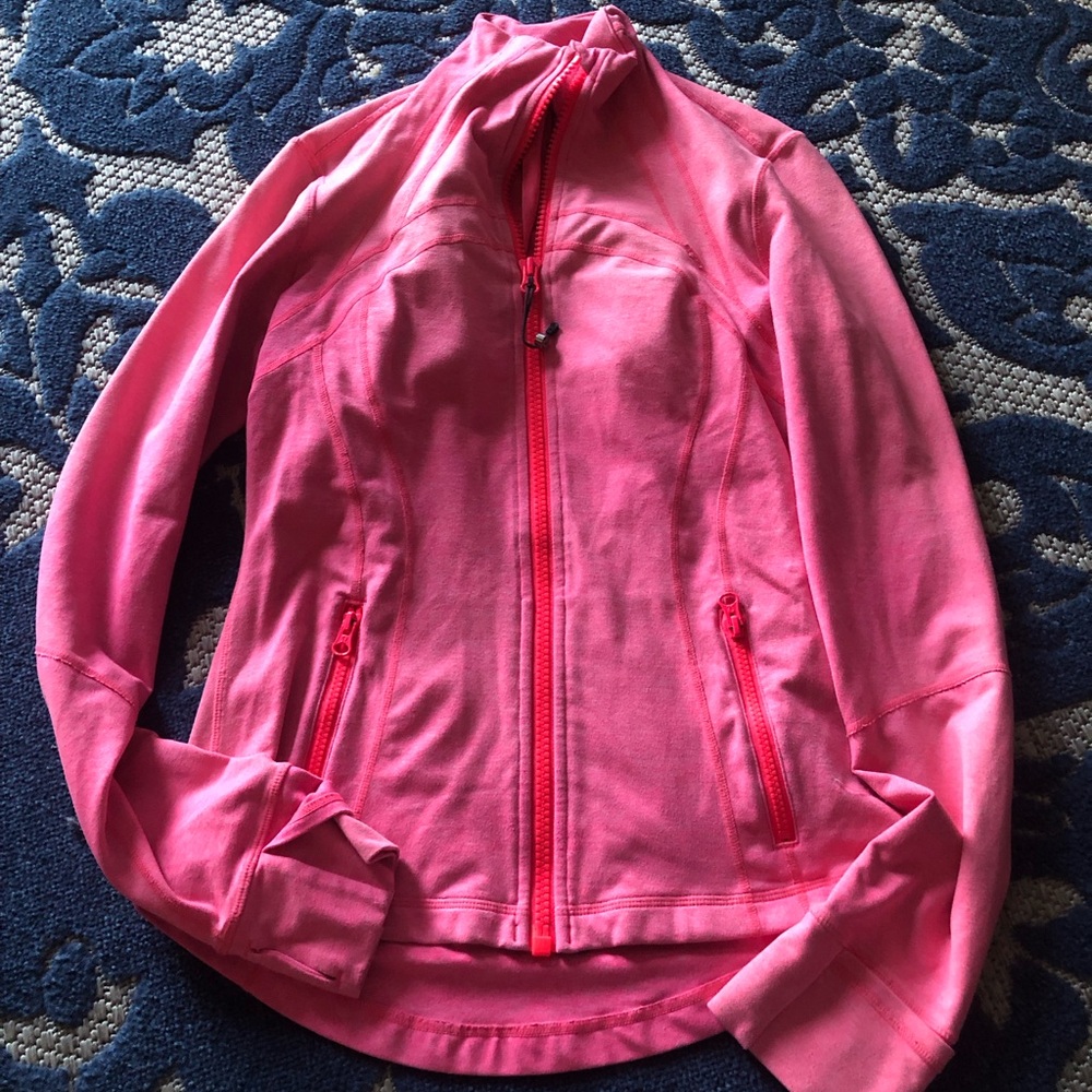 Lululemon define jacket pink size 8